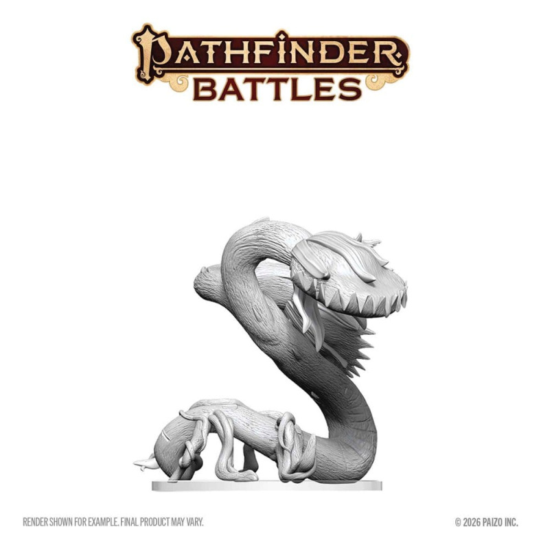 Pathfinder Battles Deep Cuts Unpainted Miniature Snapping Flytrap 15 cm 3