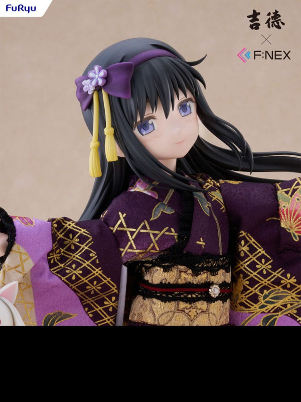 Puella Magi Madoka Magica F:NEX PVC Statue 1/4 Rebellion Homura Akemi Japanese Doll 45 cm 5