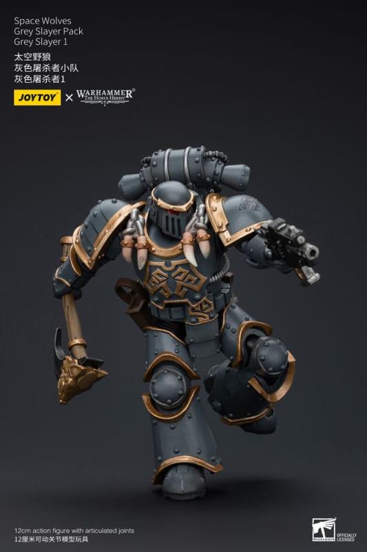 Warhammer The Horus Heresy Action Figure 1/18 Space Wolves Grey Slayer Pack Grey Slayer 1 12 cm