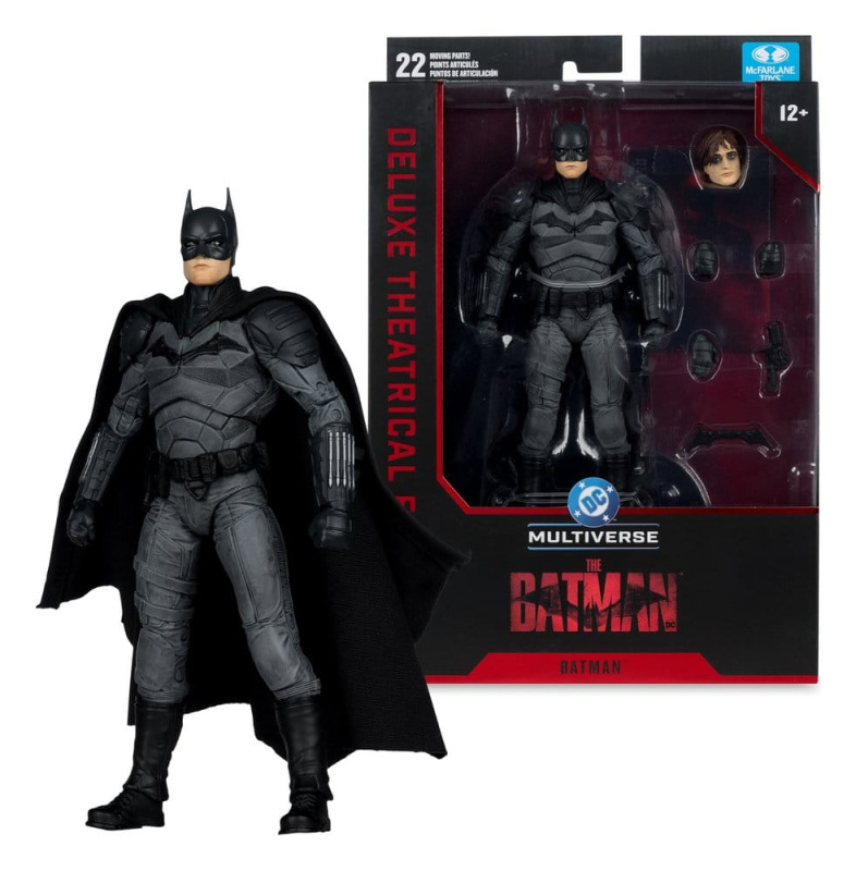 DC Multiverse Action Figure Batman (The Batman) Deluxe Theatrical Edition 18 cm 3