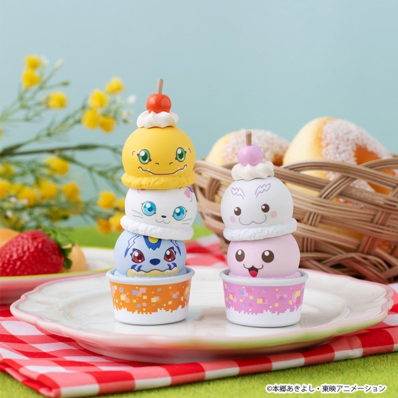 Digimon Adventure Tsumichen Stack up & Change Minifigures 8-Pack 8 cm (with gift) 13