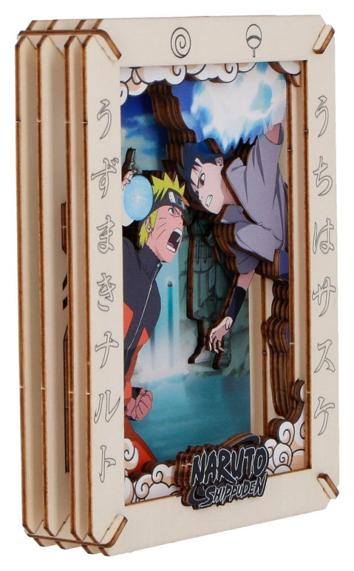 Naruto Model Kit Wooden Theatre The Final Valley (Medium) 14 cm 3