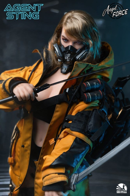 Angel Force Silicone Action Figure 1/3 Agent Sting 70 cm 3