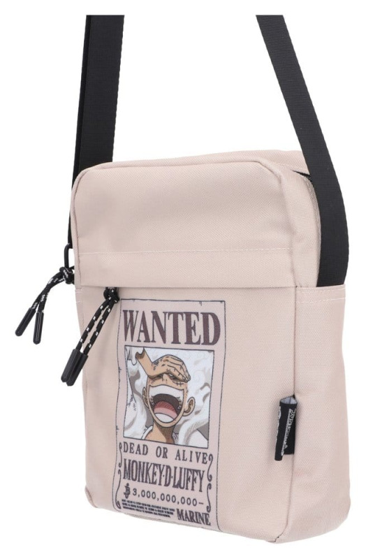 One Piece Crossbody Bag Luffy Wanted Poster 23 cm 1