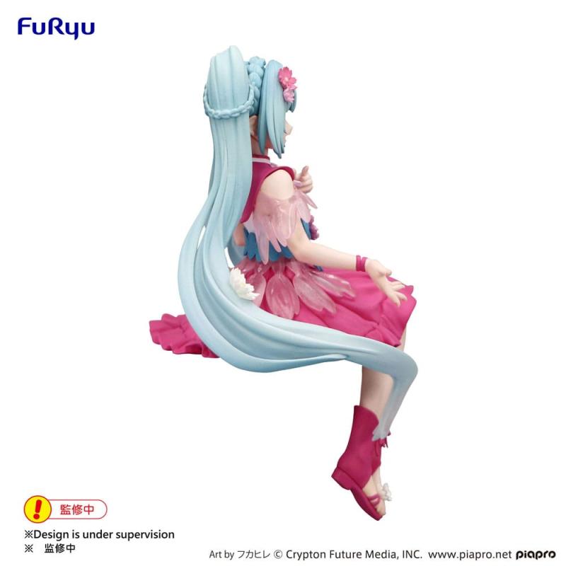 Hatsune Miku Noodle Stopper PVC Statue Flower Fairy Cosmos 14 cm 3