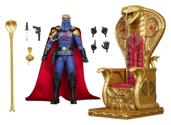 G.I. Joe Classified Series Action Figure Cobra Commander in Dress Uniform & Throne 15 cm 4