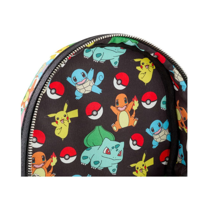 Pokemon by Loungefly Mini Backpack Pikachu and Starters 3