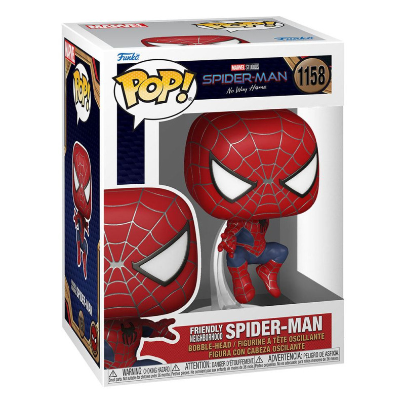Spider-Man: No Way Home POP! Marvel Vinyl Figure Friendly Neighborhood 9 cm 1