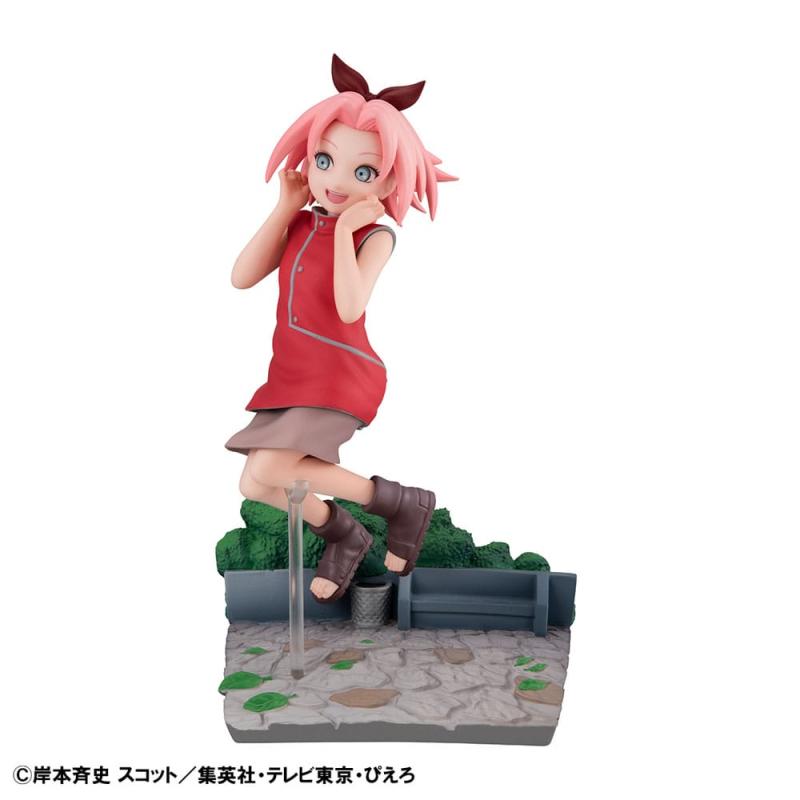 Naruto Shippuden G.E.M. Series PVC Statue Sakura Haruno GO! 15 cm (with gift) 3