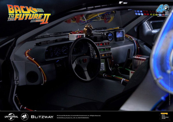 Back to the Future II Premium UMS vehicle 1/6 Time Machine 74 cm 11