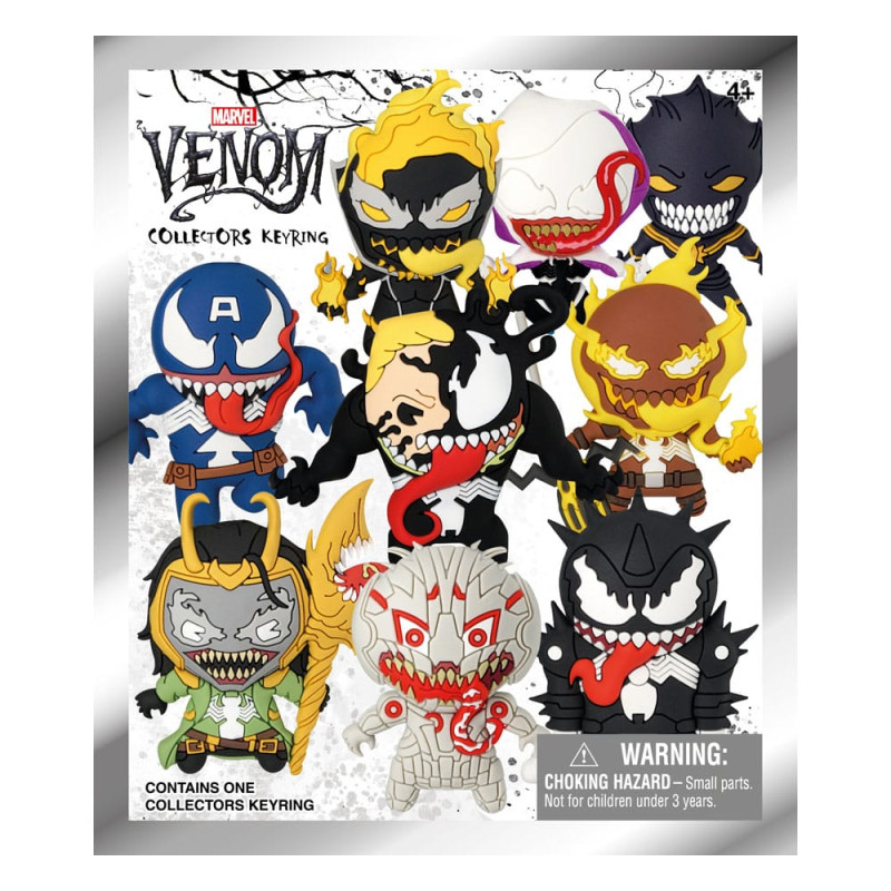 Venom 3D PVC Bag Clips Series 1 Display (24) 1