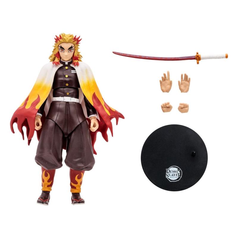 Demon Slayer: Kimetsu no Yaiba Action Figure Kyojuro Rengoku 18 cm