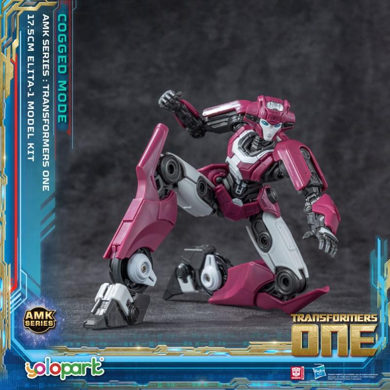 Transformers 8 AMK Series Plastic Model Kit Elita-1 20 cm