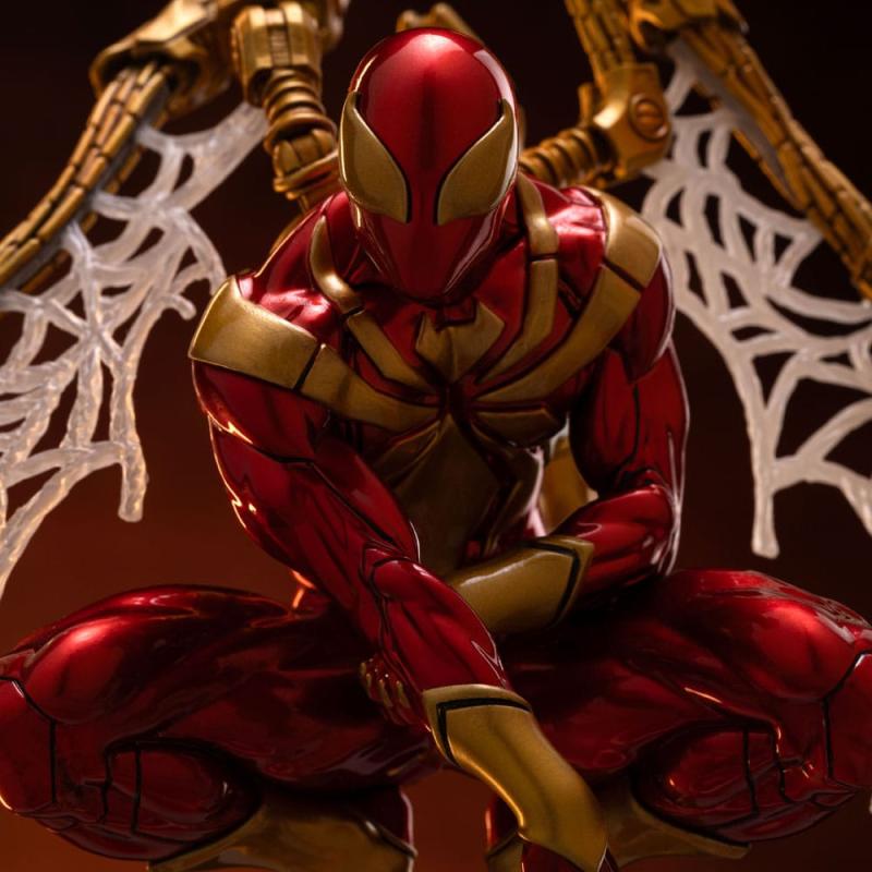 Marvel Art Scale Deluxe Statue 1/10 Spider-man Iron Armor Comics (CCXP Exclusive 2024) 24 cm 9