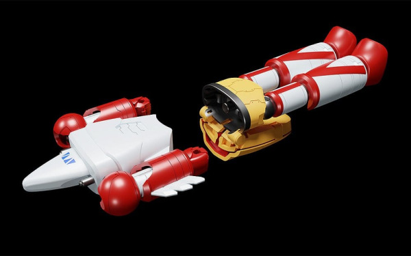 Getter Robo Moderoid Plastic Model Kit Miniature Combining & Transforming Getter 1 12 cm 6