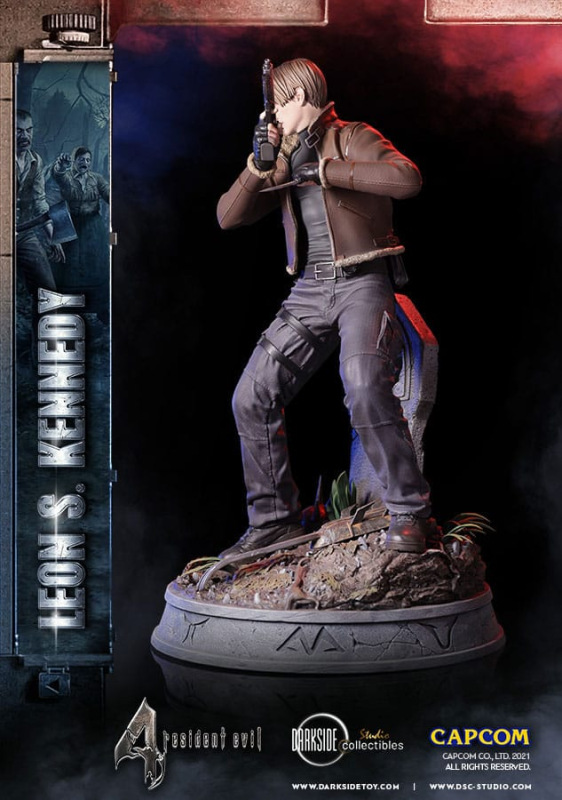 Resident Evil Premium Statue Leon Kennedy 50 cm 14