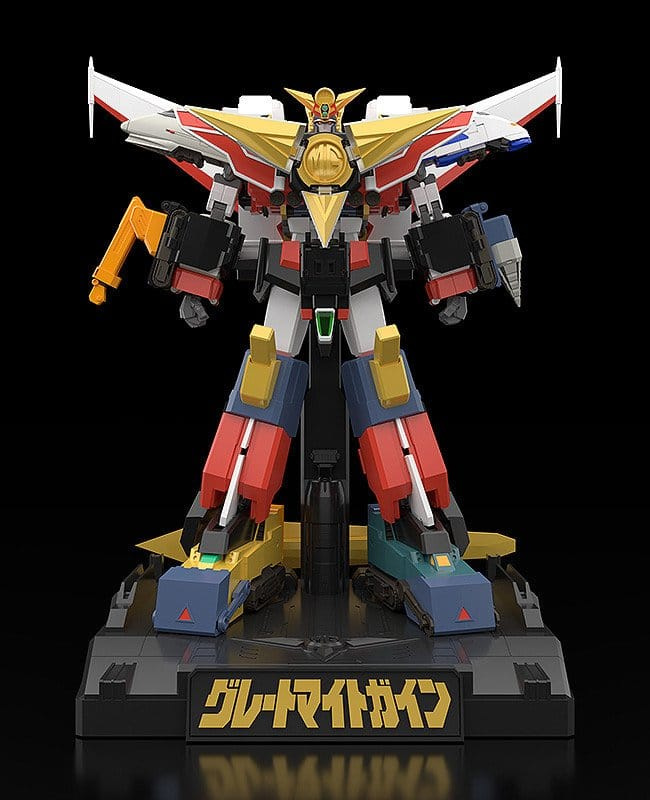 The Brave Express Might Gaine The Gattai Action Figure Might Gunner + Perfect Option Set 20 cm 9