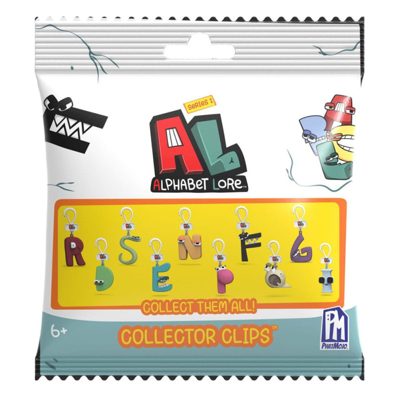 Alpabet Lore Blind Bag Keyrings Series 1 Display (24) 1