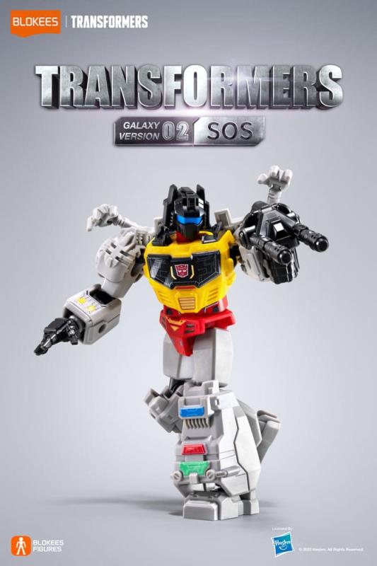 Transformers Blokees Plastic Model Kit Galaxy Version 02 SOS Assortment (9)