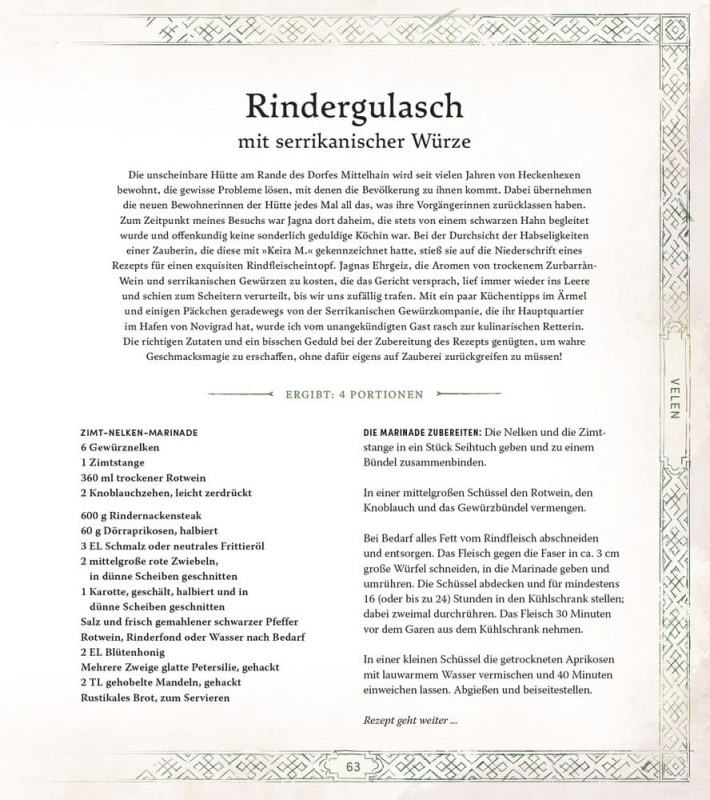 The Witcher: The Official Cookbook - Recipes, Legends and Culinary Tales *German Version* 6