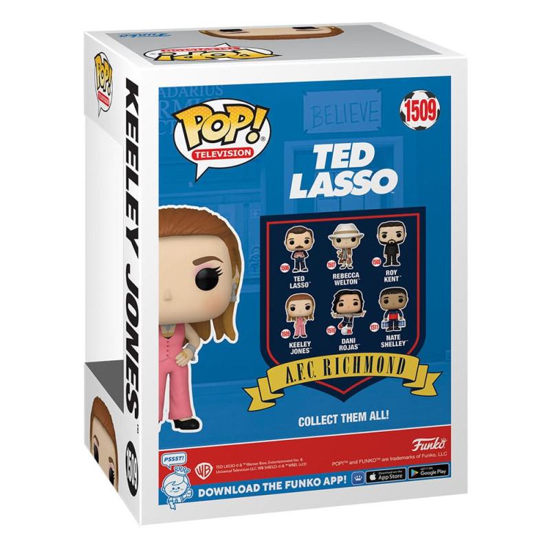 Ted Lasso POP! TV Vinyl Figure Keeley(PK) 9 cm