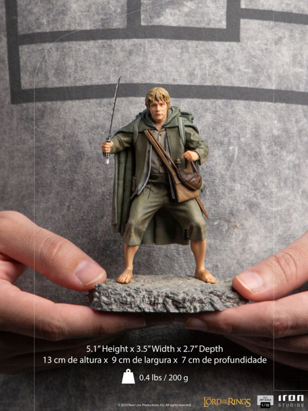 Lord Of The Rings BDS Art Scale Statue 1/10 Sam 13 cm 6
