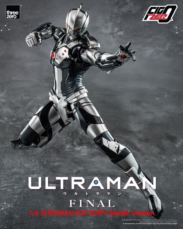 Ultraman Final FigZero Action Figure 1/6 Ultraman Suit Zoffy Stealth Version 30 cm 8