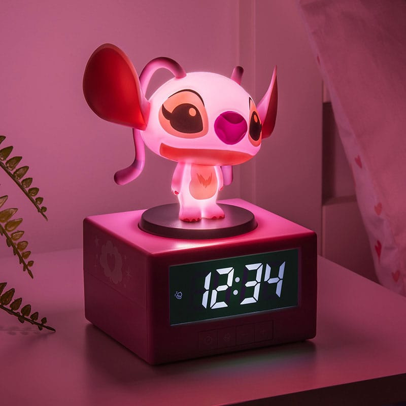 Lilo & Stitch Icon Alarm Clock Angel 12 cm 2