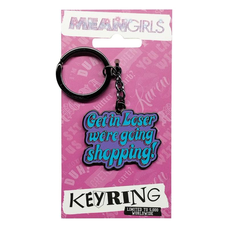 Mean Girls Keychain We're Going Shopping Limited Edition