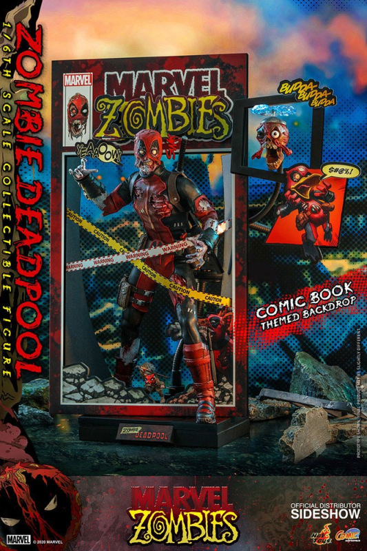 Marvel Zombies Comic Masterpiece Action Figure 1/6 Zombie Deadpool 31 cm 1