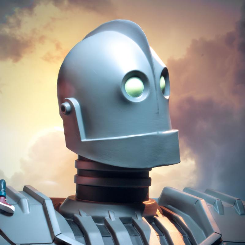 Iron Giant Legends in 3-Dimensions Bust
