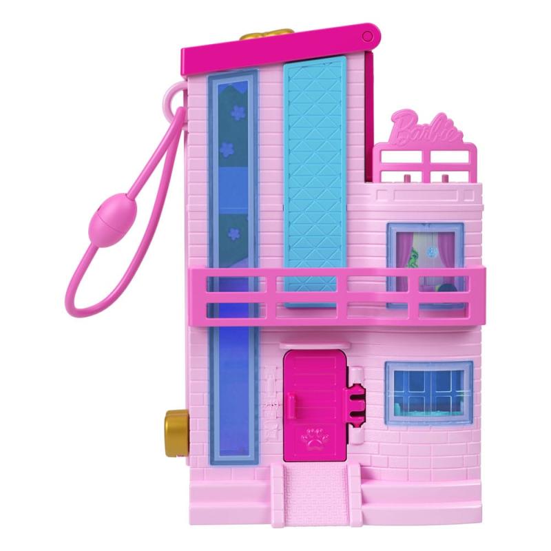 Barbie Polly Pocket Mini Figures & Playset Dollhouse