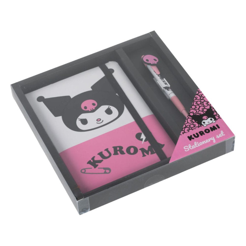 Sanrio Notebook with Pen Gift Set Kuromi 1