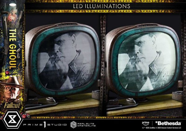 Fallout (TV Series) Real Elite Masterline Series Statue 1/4 The Ghoul DX Bonus Version 64 cm 10