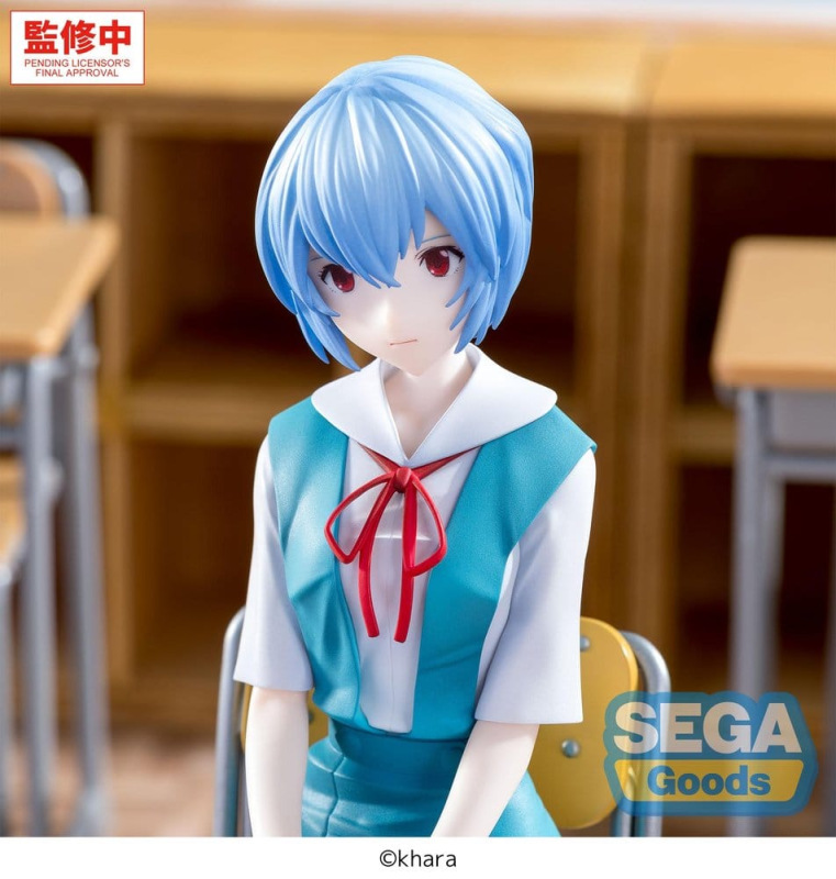 Evangelion: New Theatrical Edition XStellar PVC Figure Rei Ayanami Uniform Ver. 16 cm 4