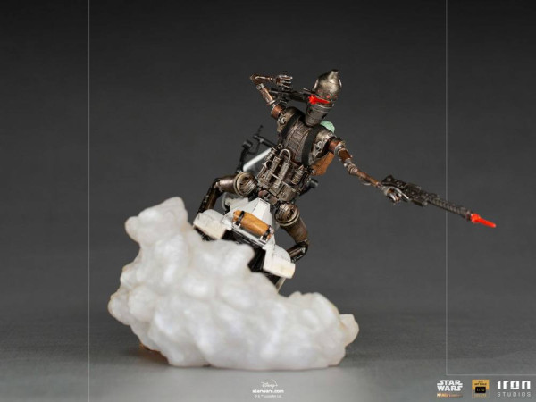 Star Wars The Mandalorian Deluxe Art Scale Statue 1/10 IG-11 & The Child 20 cm 3