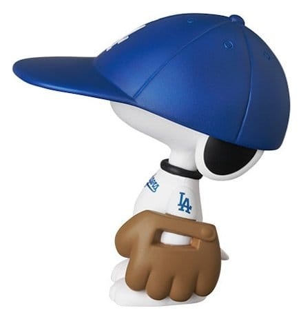 MLB × Peanuts UDF PVC Figure Los Angeles Dodgers Snoopy 7 cm 1
