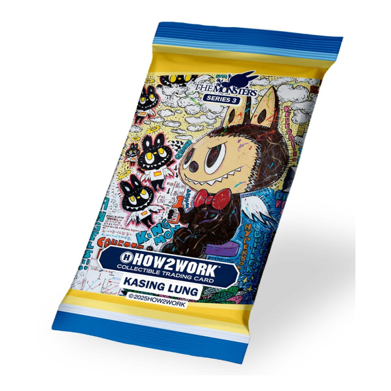 How2work Labubu Collectible Chrome Trading Cards The Monsters Series 3 (10) 4