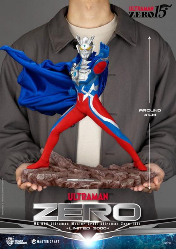 Ultraman Master Craft Statue Ultraman Zero 15th 41 cm 8