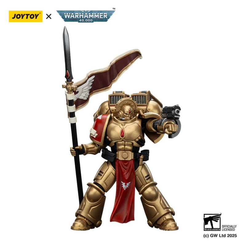 Warhammer 40,000: Combat Patrol Blood Angels Action Figure Sanguinary Guard 3 with Angelus Boltgun a 9