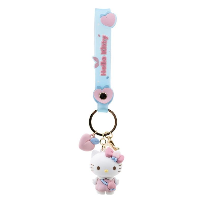 Sanrio Peach Series Keychain with Hand Strap Hello Kitty and Friends Display (12)