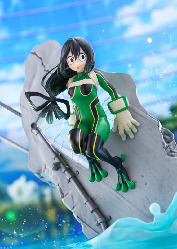 My Hero Academia Dressta PVC Statue Tsuyu Asui 22 cm