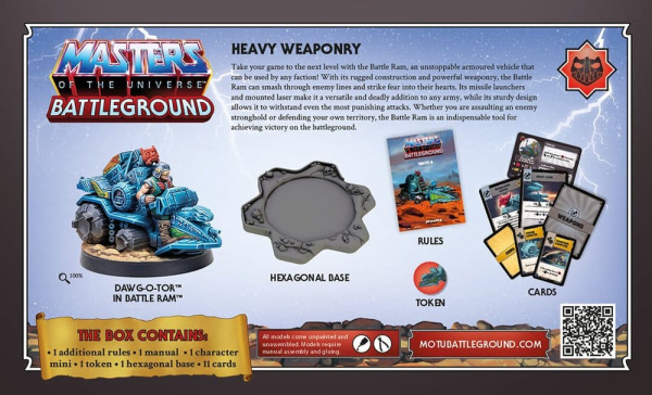 Masters of the Universe: Battleground Miniatures Game Wave 6: Fighting Foe Men Faction *Italian Vers 5