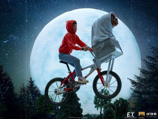 E.T. the Extra-Terrestrial Deluxe Art Scale Statue 1/10 E.T. & Elliot 27 cm 9