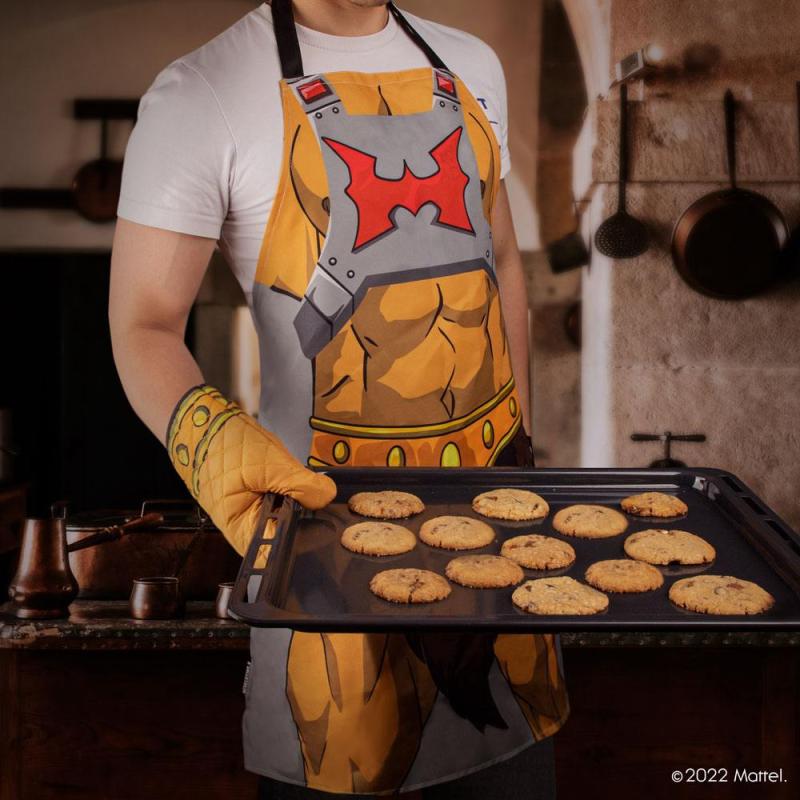 Masters of the Universe cooking apron with oven mitt He-Man 1