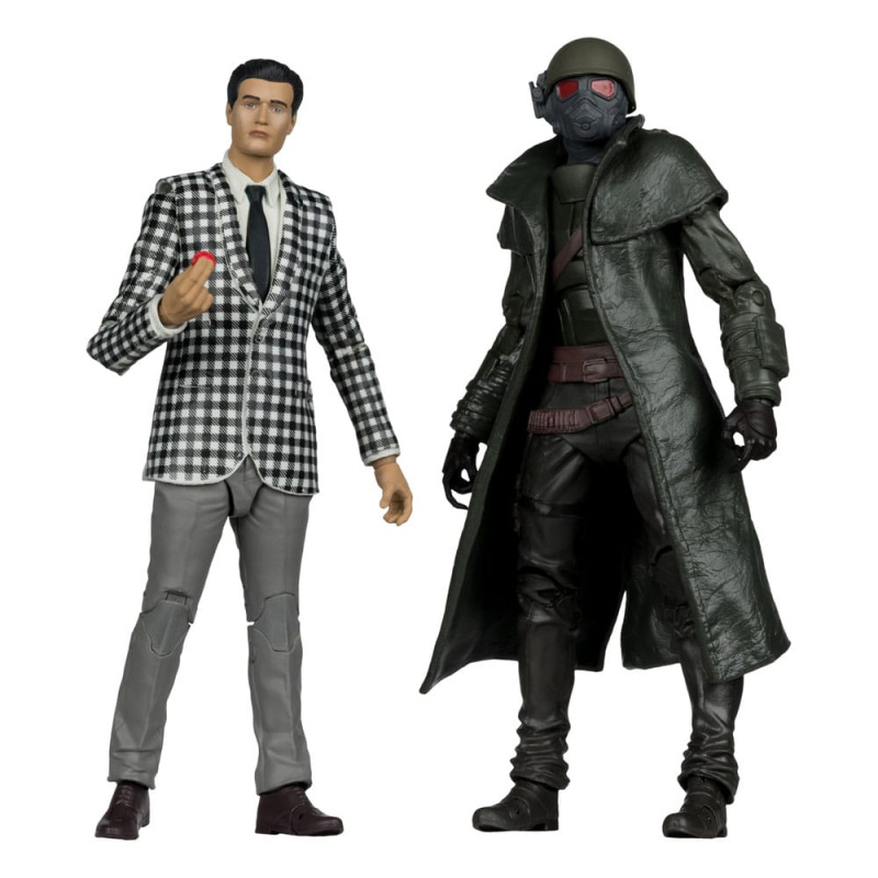 Fallout: New Vegas Statue 2-Pack Riot Ranger Armor & Benny Survivor 18 cm