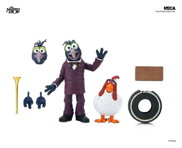 The Muppets Ultimate Action Figure Gonzo with Camilla 18 cm 4