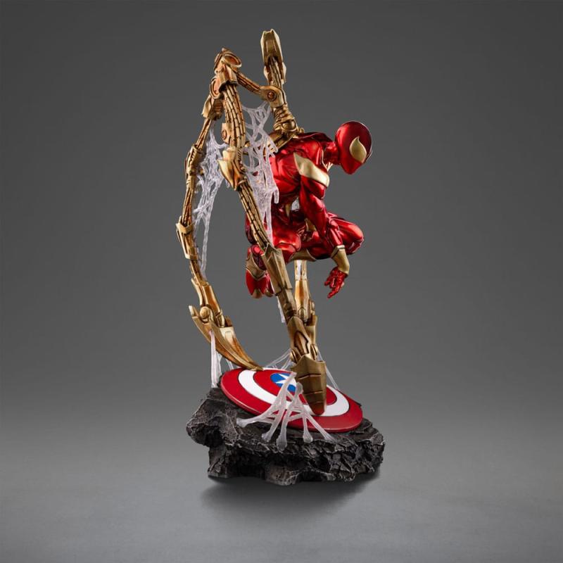 Marvel Art Scale Deluxe Statue 1/10 Spider-man Iron Armor Comics (CCXP Exclusive 2024) 24 cm 3