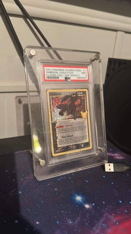 Evoretro Acrylic Card Display Stand for PSA Graded Cards 3mm 8