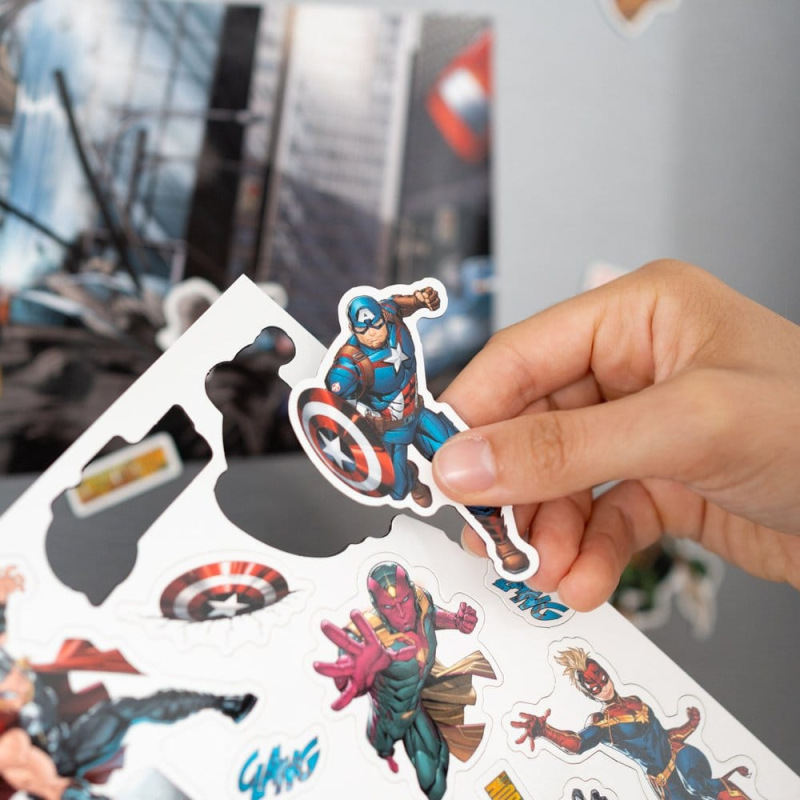 Marvel Die-Cut Magnet Set Avengers 6